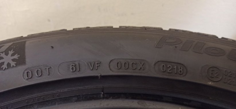 Michelin Pilot Alpin PA4 225/50 R18 99V 4,5-5,5mm (Použité)