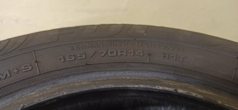 Fulda Kristal Montero 3 165/70 R14 81T 5,5 - 6 mm (Bazarové)