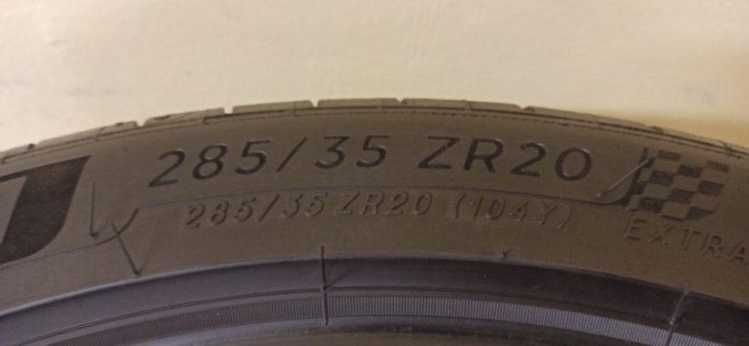 Letní dvourozměr Michelin 275/35 R20 + 285/35 R20 (Použité)