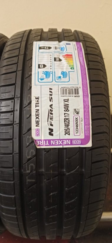 Nexen N Fera SU1 205/40 R17 84W 7 mm