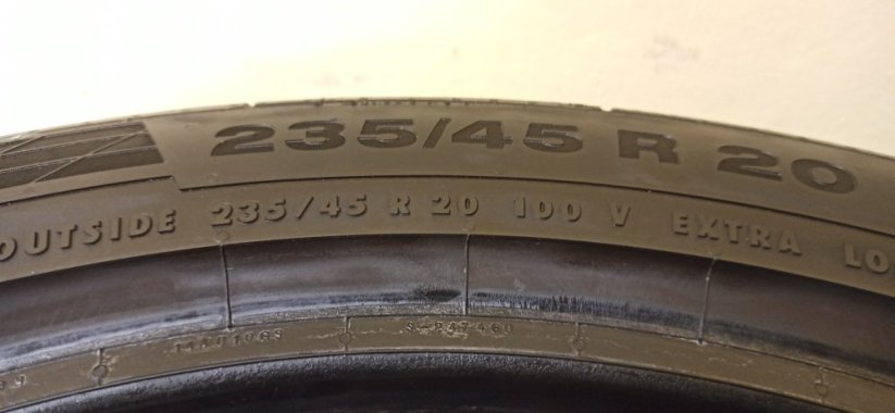 Continental Sport 5 235/45 R20 100V 5,5 - 6,5 mm (Použité)