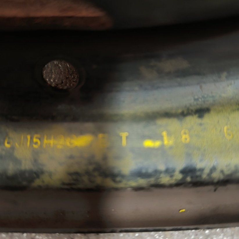 Ocelový disk Peugeot/Citroen 6Jx15'' , 4x108 , ET18 1kus (Použité)