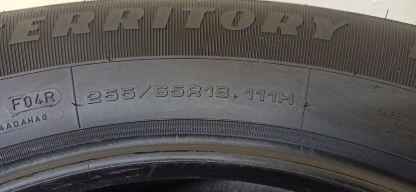 Goodyear Wrangler Territory HT 255/65 R18 111H (Použité)