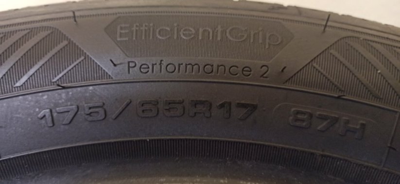 Goodyear Efficient Grip 175/65 R17 87H 7 mm (Použité)