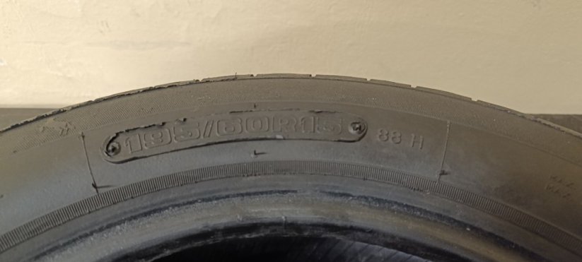 Pneu Vraník Prima Sport 195/60 R15 88H 7 mm (Použité)