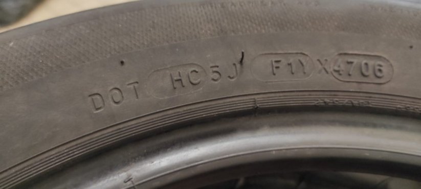 Letní pneu Michelin 185/60/15 5mm (Použité)