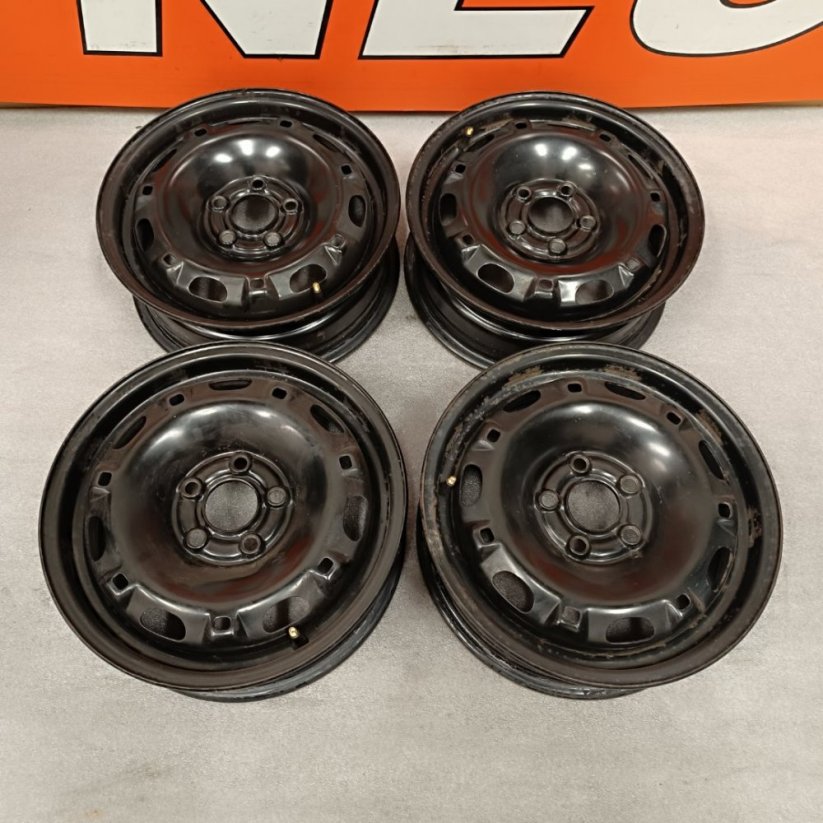 Ocelové disky Škoda, Seat, VW 5Jx14'', ET35, 5x100