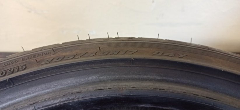 Goodyear Eagle F1 205/40 R17 84Y 6,5mm (Použité)