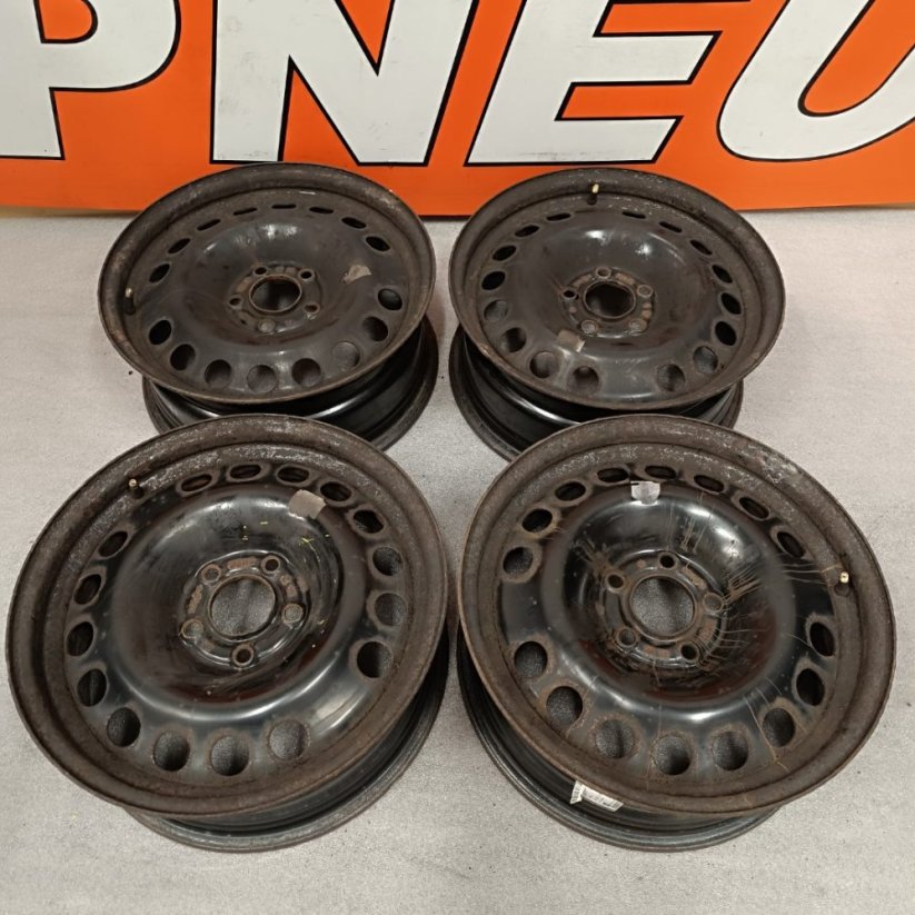Ocelové disky Opel 6,5Jx16'' , R16 , 5x110 , ET37