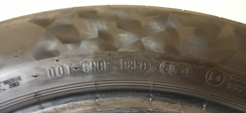 Continental Premium Contact 6 205/55 R16 91V 4 mm (Použité)