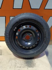 Pěkná sada na Citigo 4x100, zimní pneu 165/70 R14