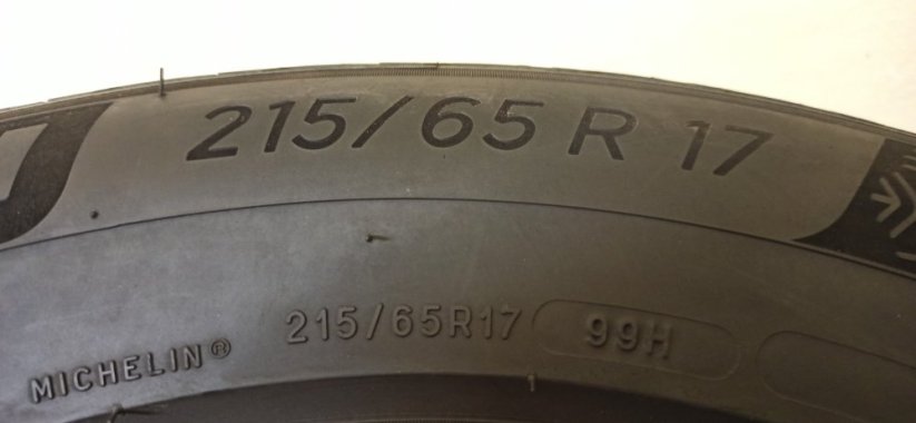 Michelin Pilot Alpin 5 215/65 R17 99H 4,5 - 6,5 mm (Použité)