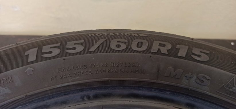 Tracmax X-privilo S130 155/60 R15 74T 5 mm (Bazarové)