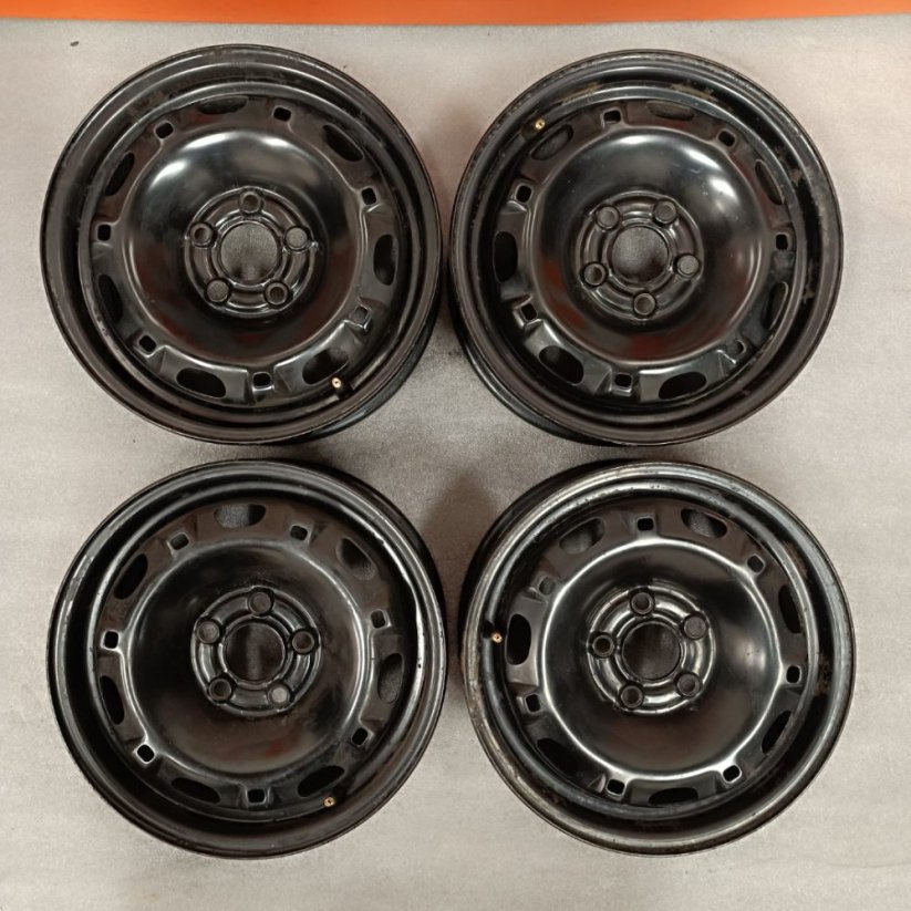 Ocelové disky Škoda, Seat, VW 5Jx14'', ET35, 5x100