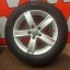 ALU kola Audi A4, 5x112 ET46 zimní pneu 225/55 R16