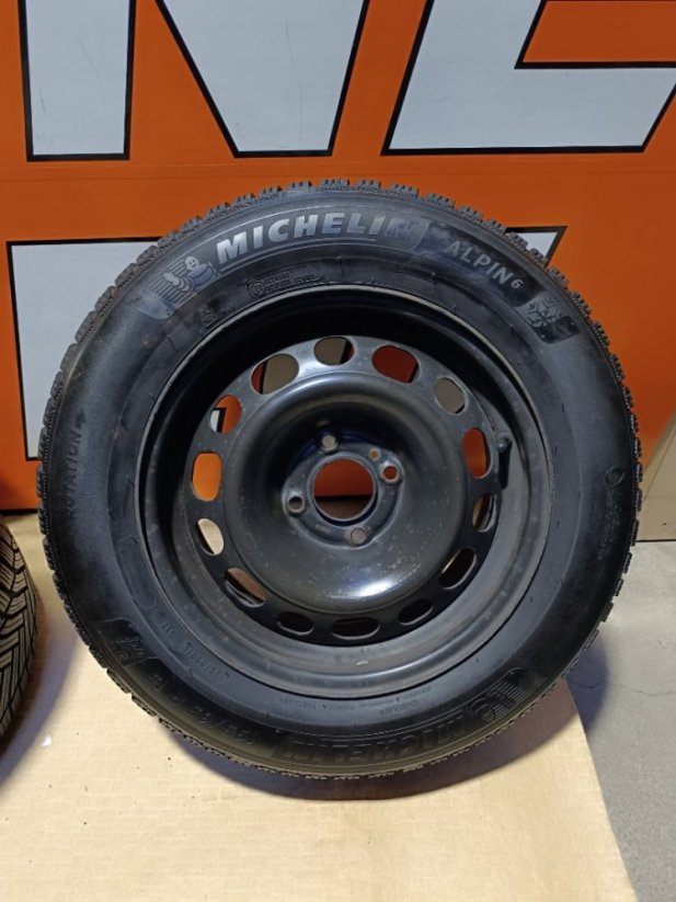 Kola Peugeot, Citroen 4x108+ zimní pneu 195/65R15