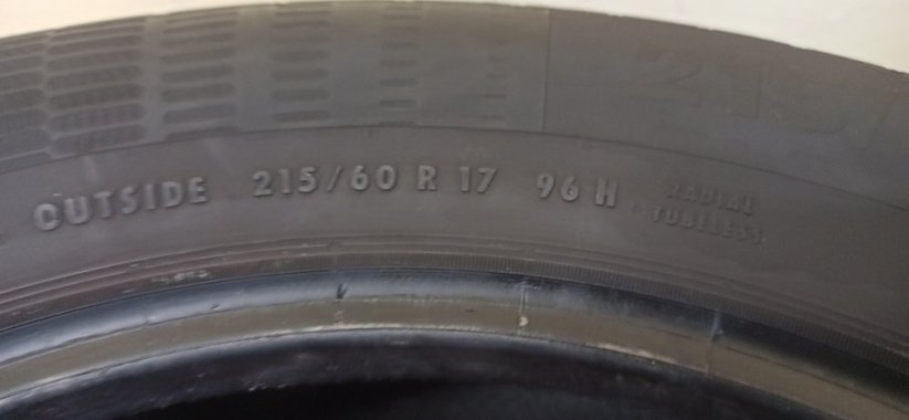 Continental ContiEcoContact 215/60 R17 96H (Použité)