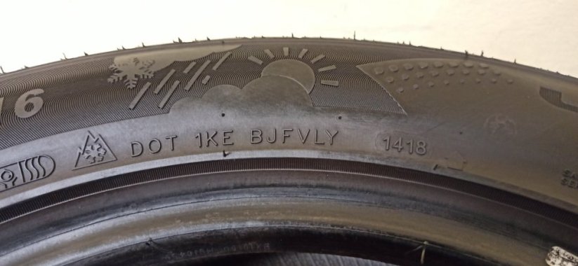 Blacklion 205/60 R16 96H 2x6,5-7,5mm 2x5,5mm (Použité)