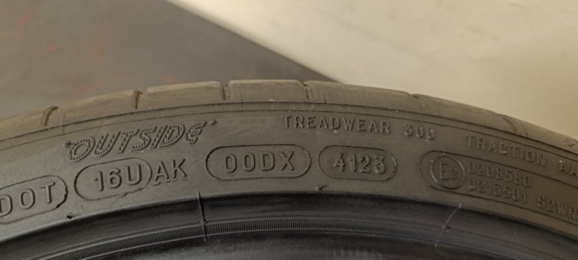 Michelin Pilot Super Sport 295/30 R20 101Y 6 mm (Bazarové)
