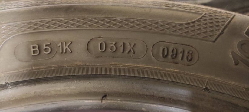 Kleber Dynaxer HP3 195/55 R16 87H 5mm (Použité)