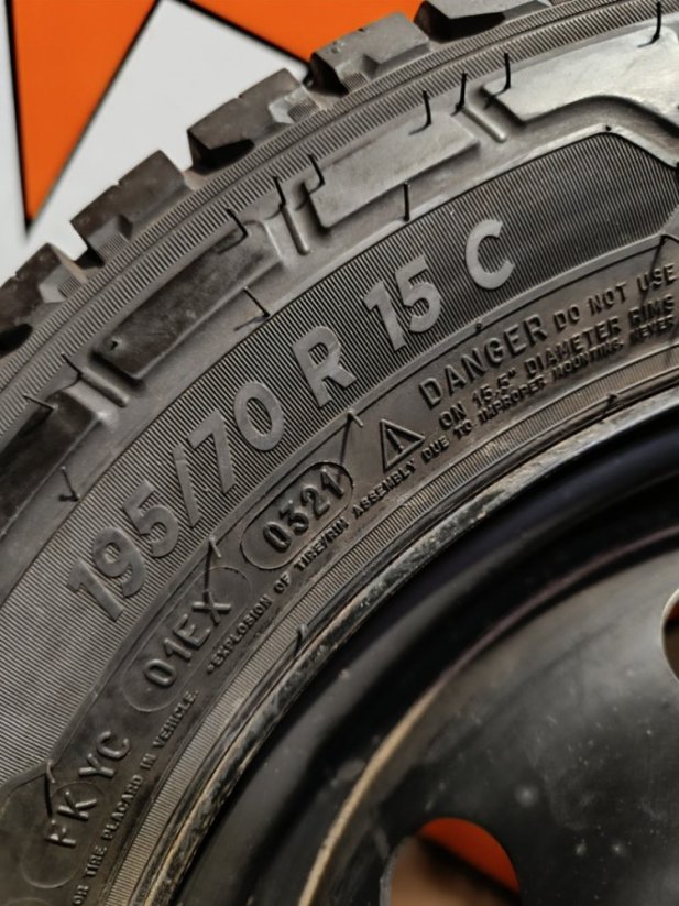 Kompletní celoroční kola na Fiat Ducato 195/70R15C