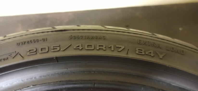 Fulda Sport Control 2 205/40 R17 84Y 5 - 5,5 mm (Použité)