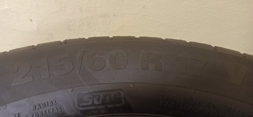 Continental Conti Eco SUV 215/60 R17 96V 7 mm (Použité)