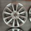 Poklice Volkswagen Passat, Golf, Touran 16" TOP STAV - NOVÉ (použité)