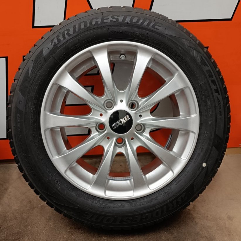 ALU kola OXXO 5x120 zimní pneu 205/60/16 NOVÁ SADA