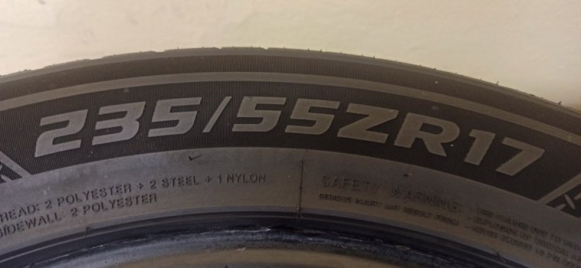Windforce Catchfors A/S II 235/55 R17 103W 6 mm (Použité)