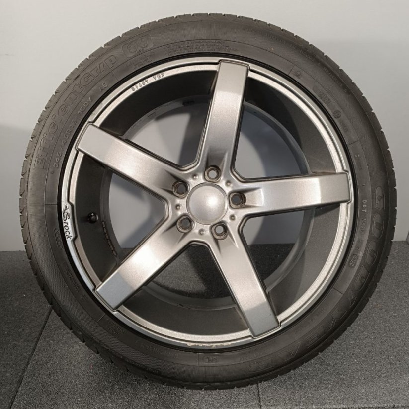 ALU kola Brock 5x112 + letní pneu 245/45 R18