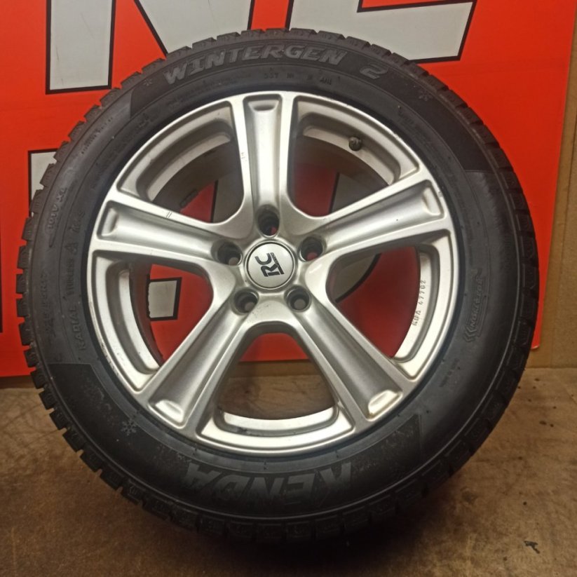 ALU kola Brock 5x114,3 + zimní pneu 225/55 R17