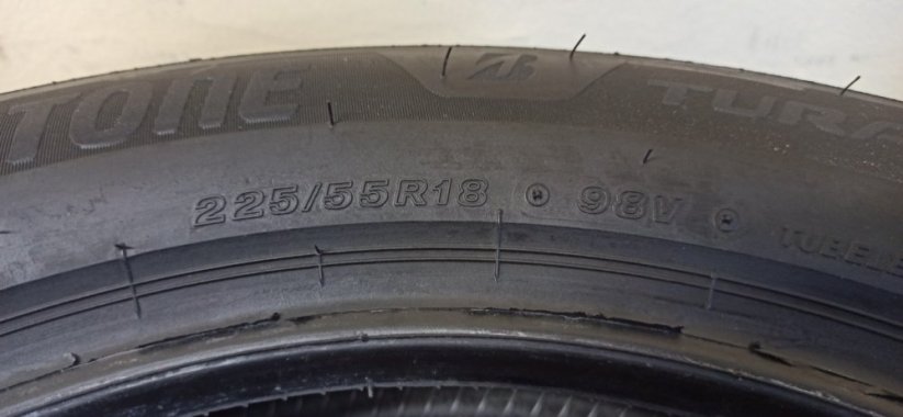 Bridgestone Turanza 225/55 R18 98V 6,5mm DEMO PNEU (Bazarové)