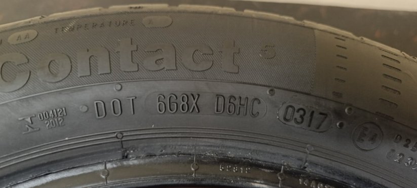 Continental ContiEcoContact 5 185/55 R15 82H 6,5mm (Použité)