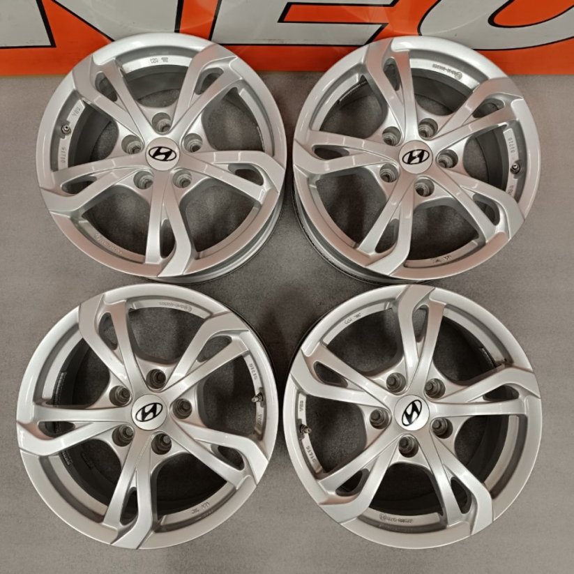 Originální alu kola na Hyundai 6,5Jx16'' , ET45