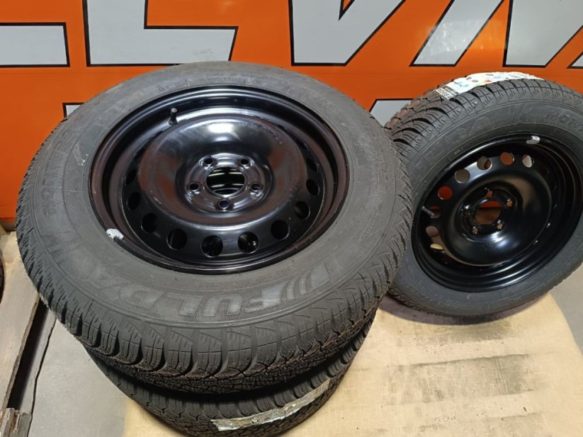 Zimní komplet TPCA 5x108 ET42 + pneu 195/65R15