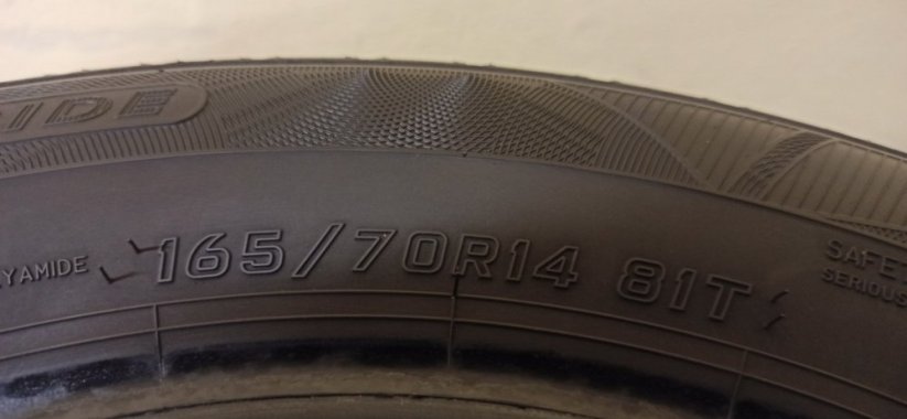 Falken Sincera 165/70 R14 81T 4,5 - 5 mm (Bazarové)