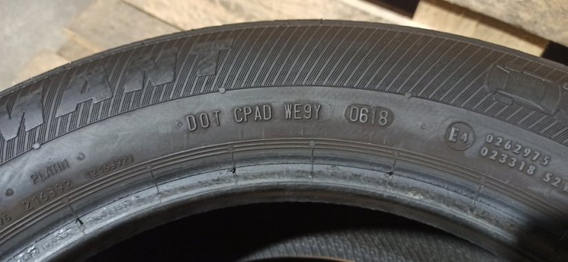 Platin 185/65 R15 88H 6,5mm (Bazarové)