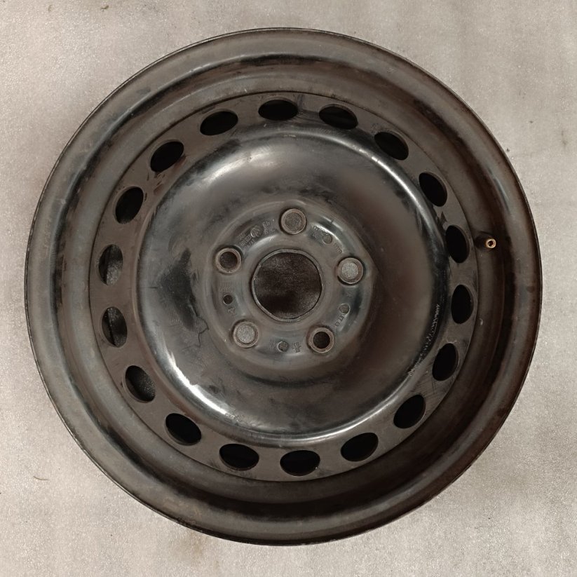 Ocelový disk VW T-Roc, Škoda Karoq 6Jx15'', 5x112, ET43 1kus (Použité)