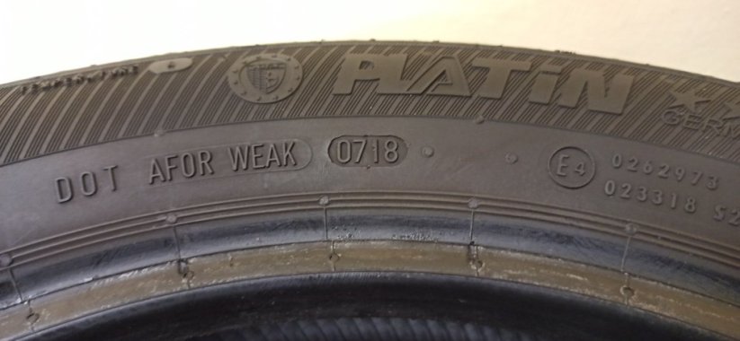 Platin RP410 Diamant 205/55 R16 91V 6,5 mm (Bazarové)
