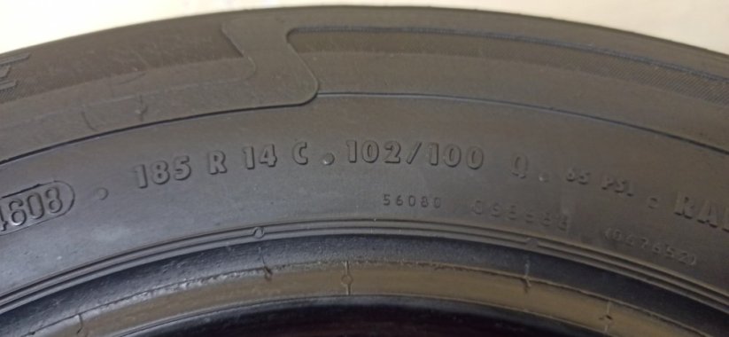 Semperit 185 R14C 102/100Q 8mm (Bazarové)