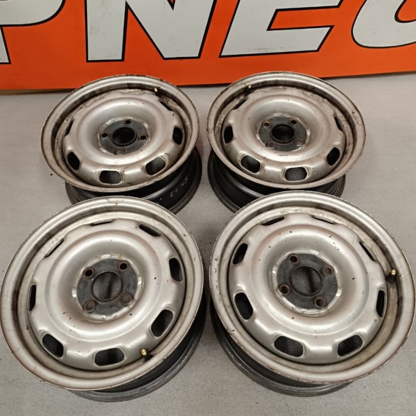Ocelové disky Volkswagen 6Jx14'' , R14, 4x100 ET45