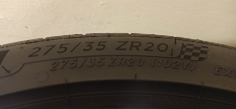Letní dvourozměr Michelin 275/35 R20 + 285/35 R20 (Použité)