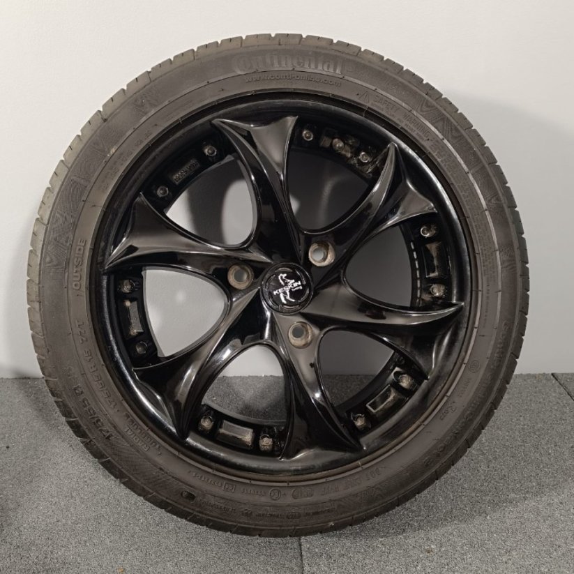 Dvourozměrná kola Keskin na Smart Fortwo 3x112 15"