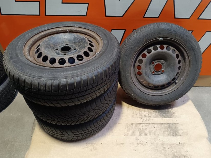 Zimní sada Corsa ET39 4x100 pneu 185/65R15