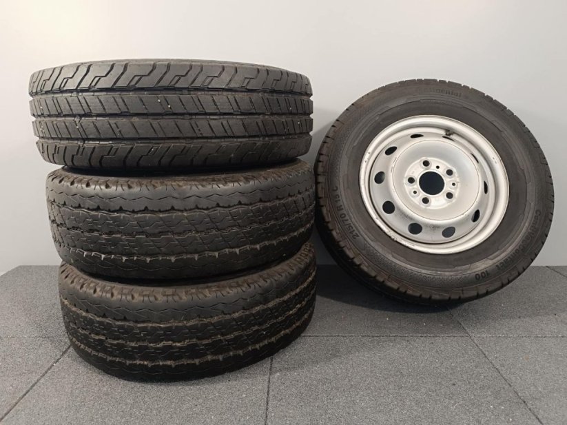Letní kola Fiat Ducato, Boxer, Jumper 215/70 R15C