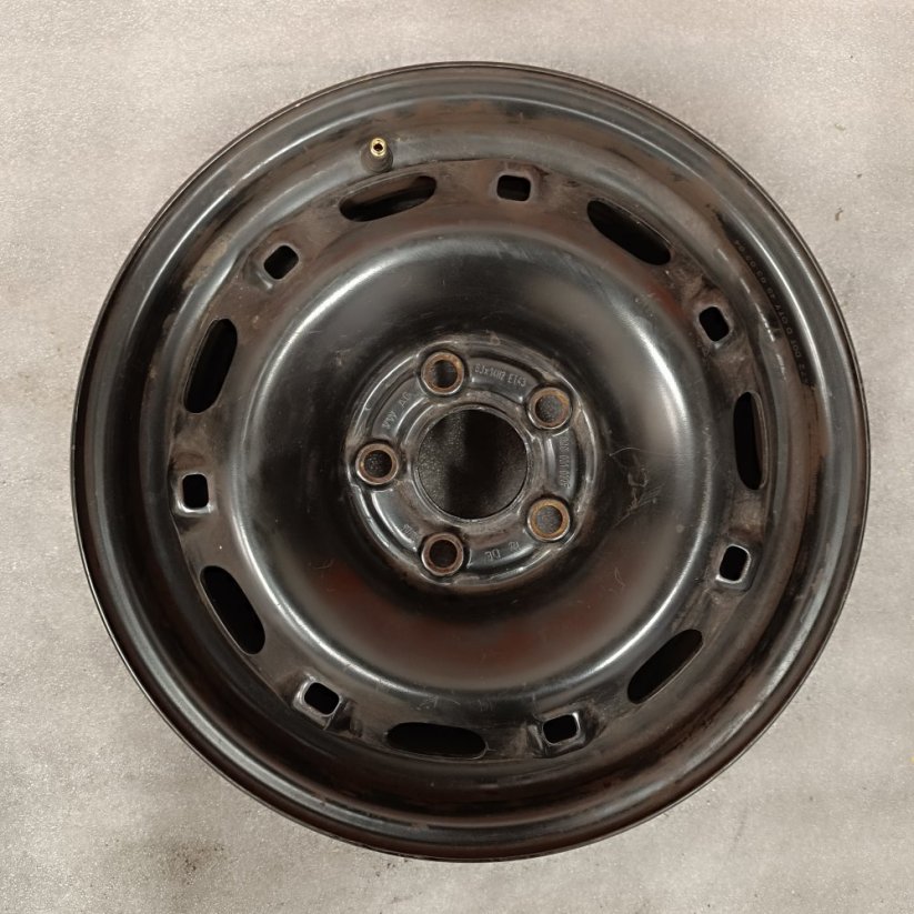 Ocelový disk Škoda Fabia 6Jx14'', 5x100, ET43 1kus (Bazarové)