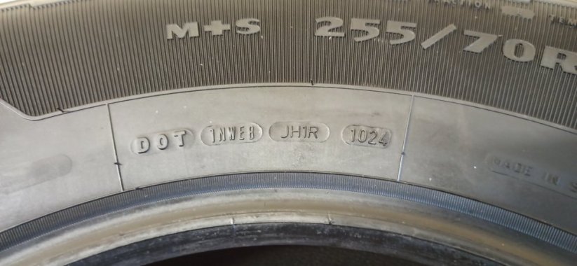 Goodyear Wrangler 255/70 R17 112T 7,5mm DEMO PNEU (Použité)