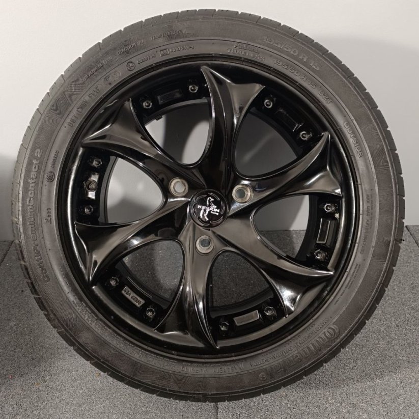 Dvourozměrná kola Keskin na Smart Fortwo 3x112 15"