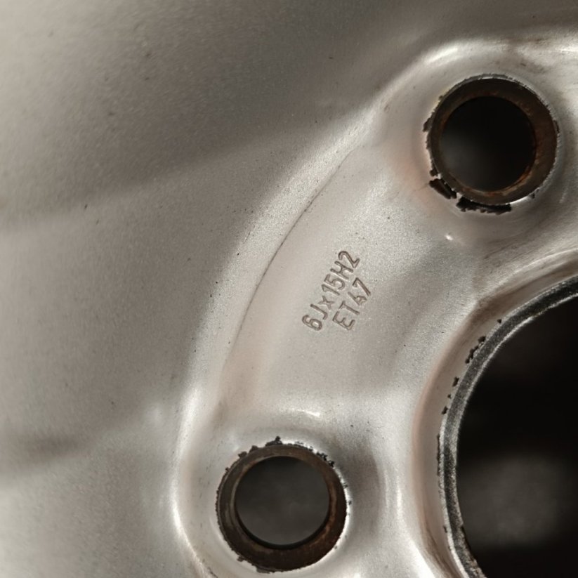 Ocelové disky Škoda Octavia R15 , 5x112 , ET47